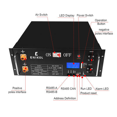Batería de almacenamiento de energía para el hogar 48V 100ah 200ah Lifepo4 Batería de litio