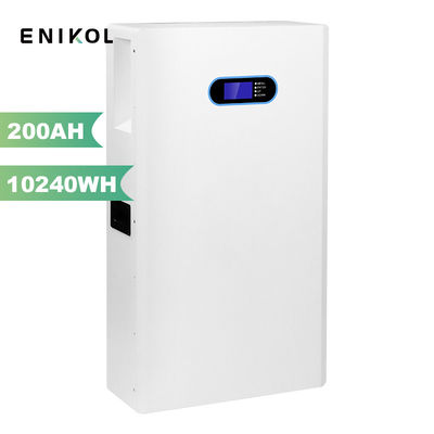 Energía solar Batería de litio LiFePo4 montada en la pared 10kw 20kw 48V 200Ah