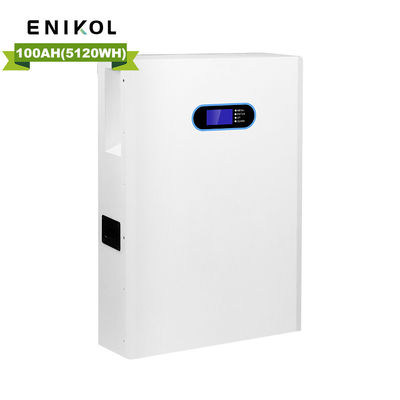 Powerwall 5kw Batería LiFePo4 montada en la pared 48V 100Ah Batería solar de iones de litio