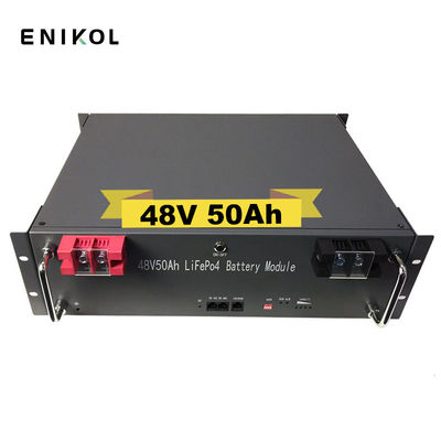51.2V Lifepo4 Sistemas de almacenamiento de baterías solares 50ah 48V Batería solar de litio