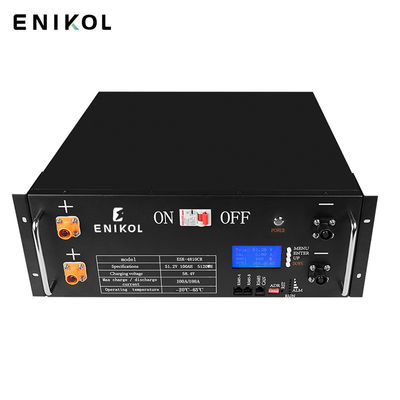 Almacenamiento de energía Baterías de litio 48V Batería solar Lifepo4 Rack 51.2v 100ah Batería
