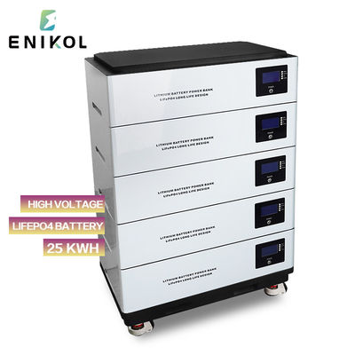 Batería LiFePo4 acumulable 48v 100ah 200ah 400ah Almacenamiento de energía para el hogar para la energía solar