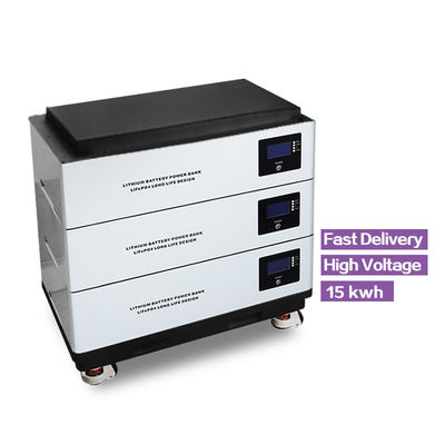 Alta eficiencia 51.2v 100ah Batería acumulable Lifepo4 48v Solar de litio