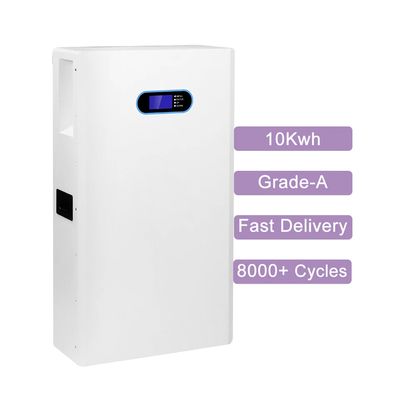 Pantalla LCD 48V 200AH Fósforo de hierro de litio 10KW Batería de almacenamiento de energía para el hogar