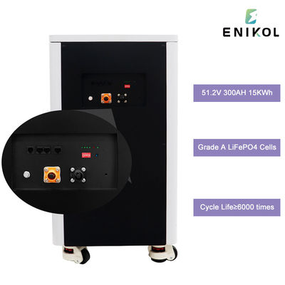 Personalización 48v 300ah Lifepo4 Batería para el hogar Solar 15kwh Batería de litio