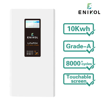 Batería de fosfato de hierro de litio de 48 V Batería solar LiFePO4 de 51.2 V 10kwh 15kwh con BMS