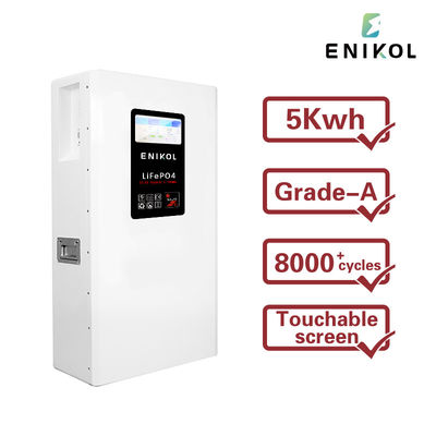 51.2V 100ah LiFePO4 Batería 5kwh 48V Batería solar para el sistema de almacenamiento de energía