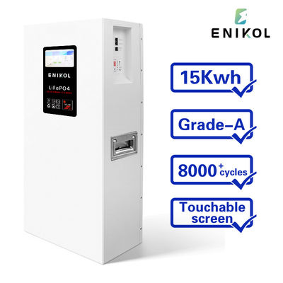 Potencia montada en la pared 300Ah 48V LiFePo4 Batería de litio para la energía solar con Smart BMS