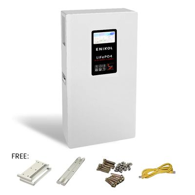 Batería solar de 48V Máximo paralelo 16 conjuntos 300AH 10KW Batería de almacenamiento de litio 15KWH