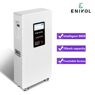51.2V 300AH Batería de almacenamiento de energía de litio para el hogar con función de comunicación RS485