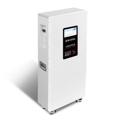 Pantalla táctil 48V Batería solar móvil de litio 15KWH 300AH Batería de almacenamiento de energía para el hogar 51.2V